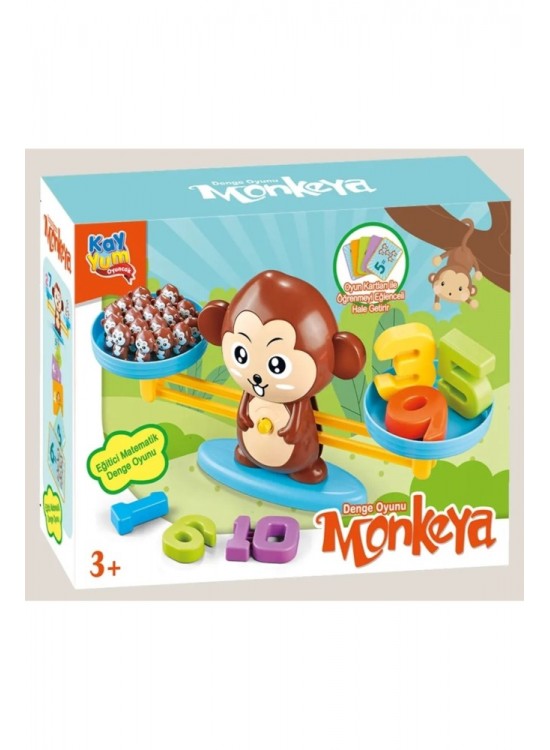 Kayyum Oyuncak Eğitici Oyun Denge Maymunu 2321