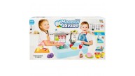 Kayyum Oyuncak Modern Lavabo Seti Pilli Mavi 7021