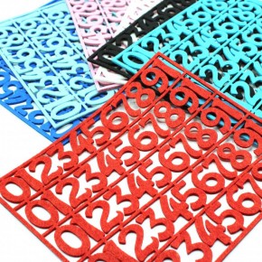 Keçe Rakam 22x32 10 lu 34419