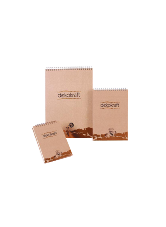 Keskin Color Bloknot Dekokraft Spiralli Kareli 100 YP A4 144002-99