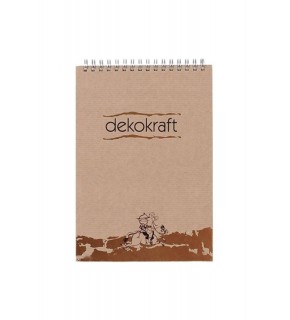 Keskin Color Bloknot Dekokraft Spr A4 100 YP Düz 144000-99