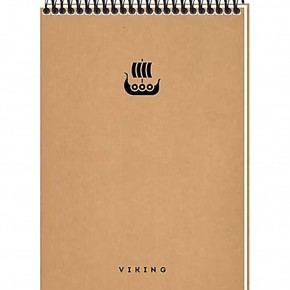 Keskin Color Bloknot Kraft Kapak Üst Spiralli  17x24 60 Yaprak Çizgili 145491-99 (1 Adet)