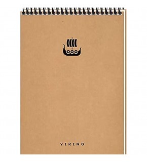 Keskin Color Bloknot Kraft Kapak Üst Spiralli  17x24 60 Yaprak Çizgili 145491-99 (1 Adet)