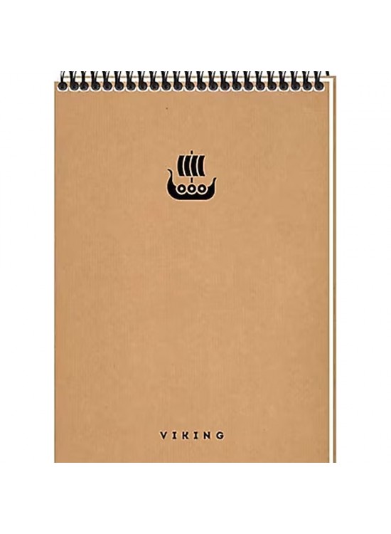 Keskin Color Bloknot Kraft Kapak Üst Spiralli  17x24 60 Yaprak Çizgili 145491-99 (1 Adet)