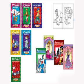 Keskin Color Boyama Kitabı Tek Renk 20x28 240200-99 (1 Adet)
