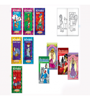 Keskin Color Boyama Kitabı Tek Renk 20x28 240200-99 (1 Adet)