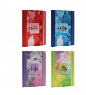 Keskin Color Ciltli Lastikli Kısmet Defter 17x24 96 YP Düz 415980-99