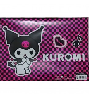 Keskin Color Çıtçıtlı Dosya Plastik Kuromi A4 (1 Adet)