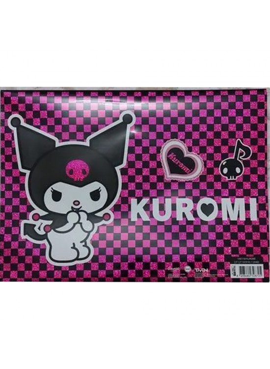 Keskin Color Çıtçıtlı Dosya Plastik Kuromi A4 (1 Adet)