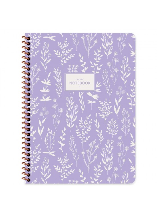 Keskin Color Defter 16,5x22,5 80 Yp.Kar.karton Kp.Spr pas Flora