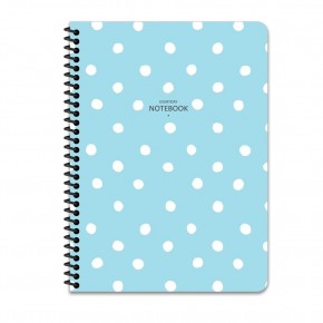 Keskin Color Defter 16,5x22,5 80 Yp.Kar. PP Kp.Spiralli
