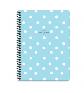 Keskin Color Defter 16,5x22,5 80 Yp.Kar. PP Kp.Spiralli