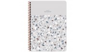 Keskin Color Defter 16,5x22,5 80 Yp.kar.pp Kp.Spiralli Terazzo