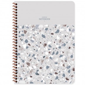 Keskin Color Defter 16,5x22,5 80 Yp.kar.pp Kp.Spiralli Terazzo