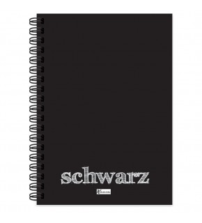 Keskin Color Defter A6 40 Yp.PP Kap.Spr.Schwarz 350560-99
