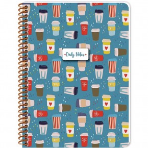 Keskin Color Defter Karton Kp.Spr Coffee 16,x22,5 80 YP Çiz.