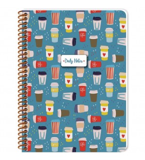 Keskin Color Defter Karton Kp.Spr Coffee 16,x22,5 80 YP Çiz.