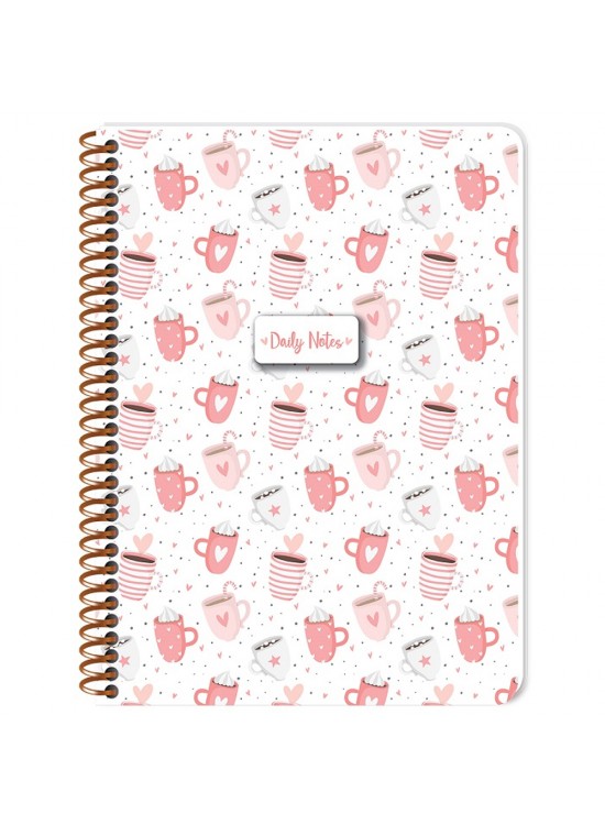 Keskin Color Defter Karton Kp.Spr Coffee 16,x22,5 80 YP Kar.