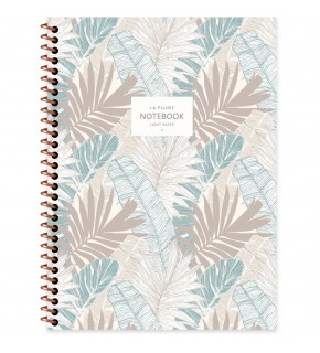 Keskin Color Defter Karton kp.Spr la Plume Leaves 16,5x22,5 80 Yp.Çiz.