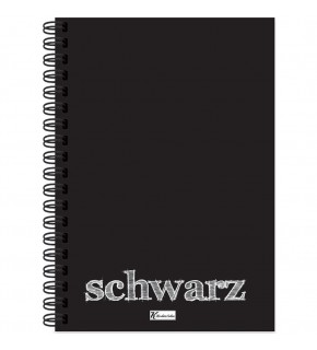 Keskin Color Defter PP Kap.Spr.Schwarz 14x20 40 Yp.Düz 350510-99