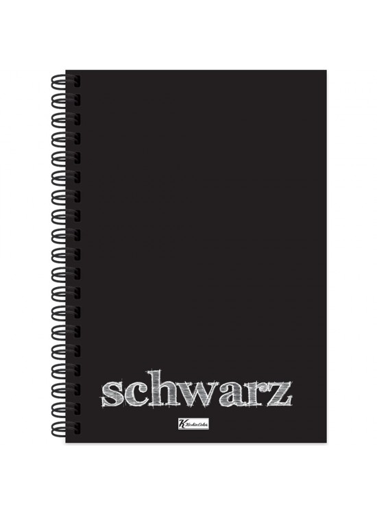 Keskin Color Defter PP Kap.Spr.Schwarz 14x20 40 Yp.Düz 350510-99
