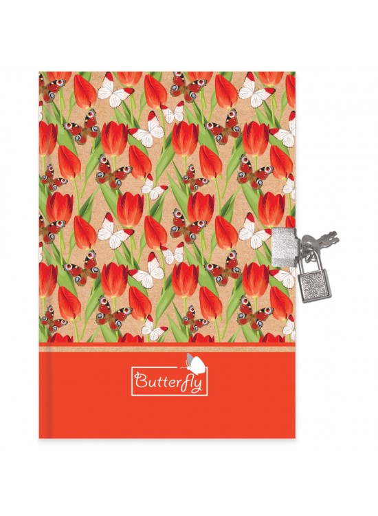 Keskin Color Hatıra Defteri Kilitli Kraft 14x20 80 YP 310261-99