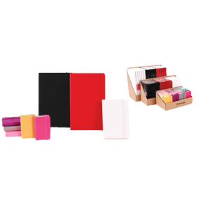 Keskin Color Not Defteri Pronot Lastikli Sert Kapak Kareli 96 YP 13x21 413132-99