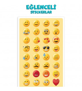 Keskin Color Puffy Sticker Orta Boy Emoji 221200-99