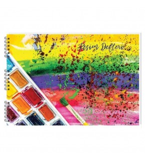 Keskin Color Resim Defteri Spiralli Basic 25x35 15 Yaprak 304415-99 (1 Adet)