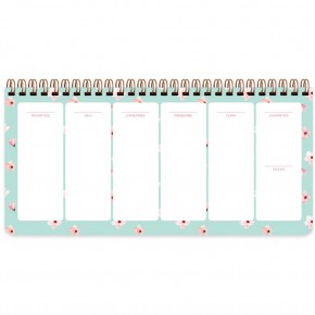 Keskin Color Spiralli Planner Su Yeşili 13x27