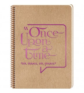 Keskin Color Spiralli S.Kapak Funky Defter 16,5x22,5 80 Yp.Çizgili