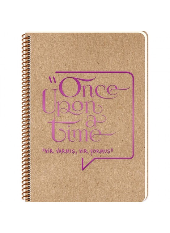 Keskin Color Spiralli S.Kapak Funky Defter 16,5x22,5 80 Yp.Çizgili