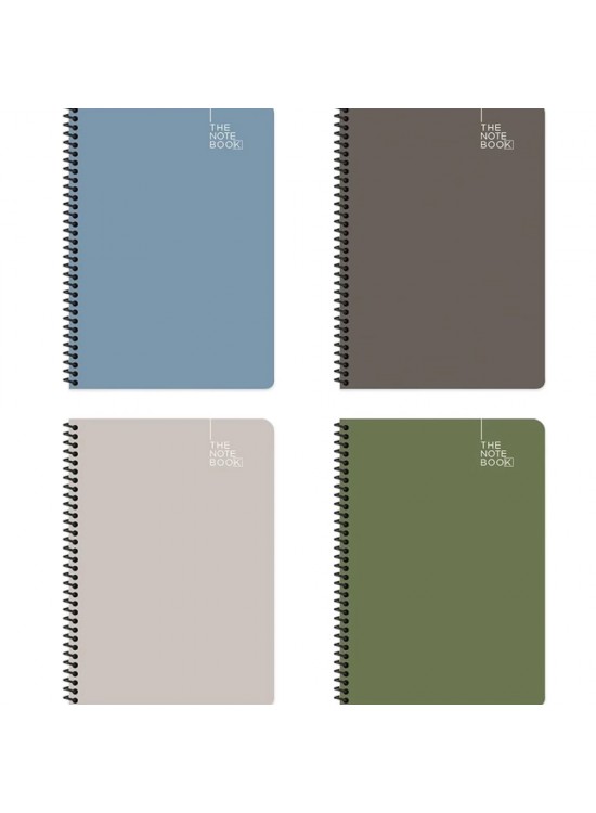 Keskin Color Spiralli Sert Kap. The Notebook 17x24 120 YP Çiz. 410441-99