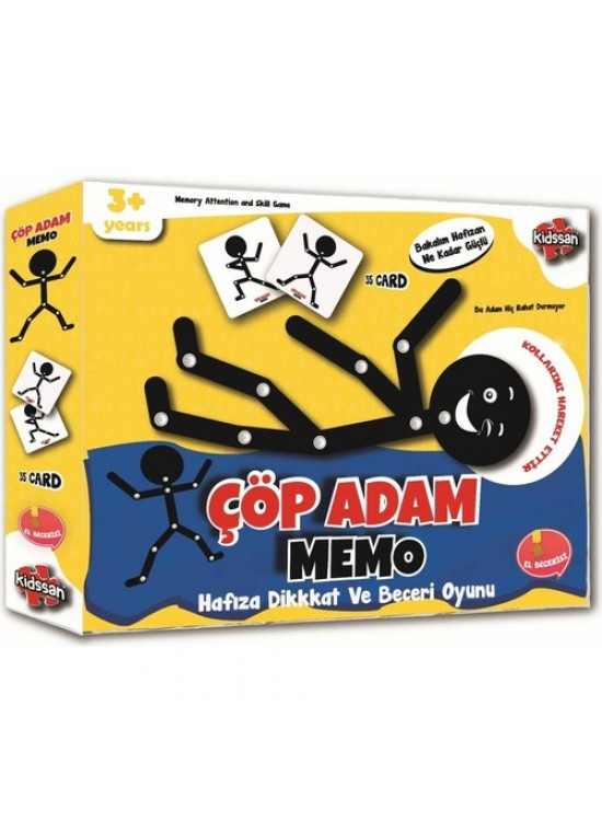 Kidssan Çöp Adam Memo