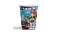 Kika Firefighters Karton Bardak 8oz 8li