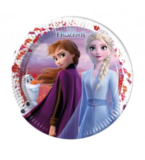 Kika Frozen 2 Karton Tabak 23cm 8 Li