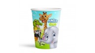 Kika Jungle Club Karton Bardak 8oz 8 Li