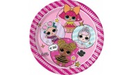 Kika Lol Glitterati Karton Tabak 23cm 8 Li
