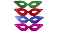 Kika Metalize Karton Maske (1 Adet)