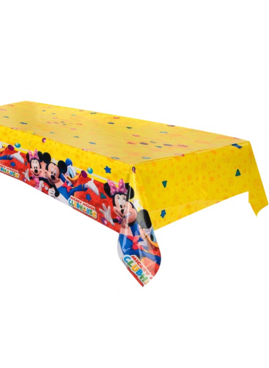 Kika Mickey Rock The House Kağıt Masa Örtüsü