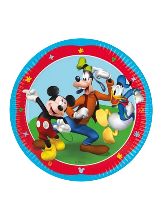Kika Mickey Rock The House Karton Tabak 23cm 8li
