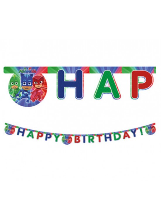 Kika PJ Masks Entertainment Happy Birthday Harf Af
