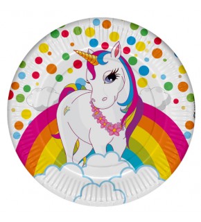 Kika Rainbow Unicorn Karton Tabak 23cm 8 Li