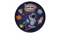 Kika Rocket Space Karton Tabak 23cm 8 Li