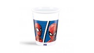 Kika Spiderman Team Up Plastik Bardak 200ml 8 Li