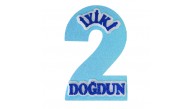 Kika Strafor Süs İyi ki Doğdun 2 Mavi