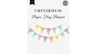 Kikajopy BNR60 Happy Birthday Üçgen Flama