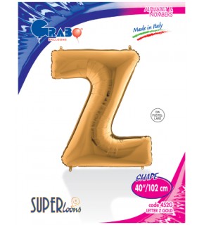 Kikajoy Harf Folyo Balon 40" Altın -Z-