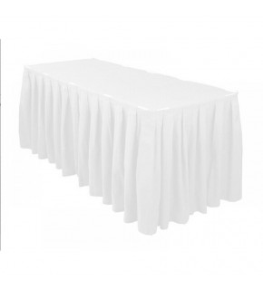 Kikajoy Masa Eteği 75x426cm -Beyaz
