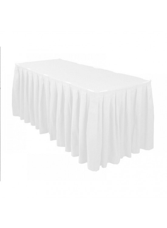 Kikajoy Masa Eteği 75x426cm -Beyaz